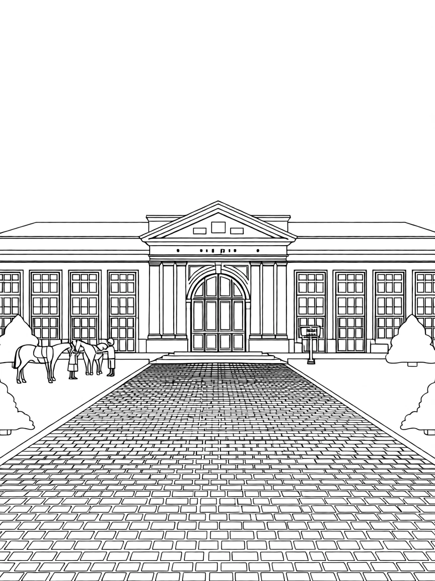 (France) Versailles Royal Stables building