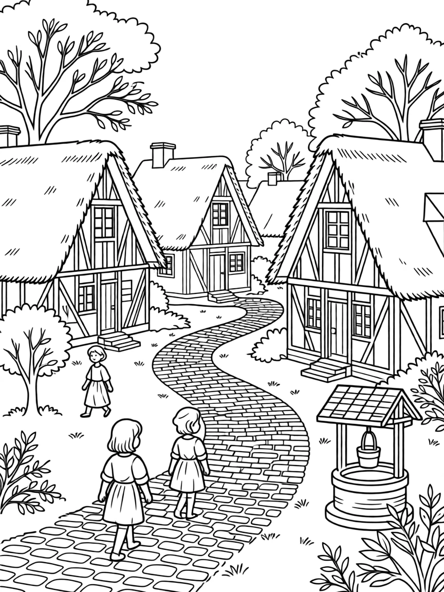 (France) Versailles Hameau de la Reine rustic village