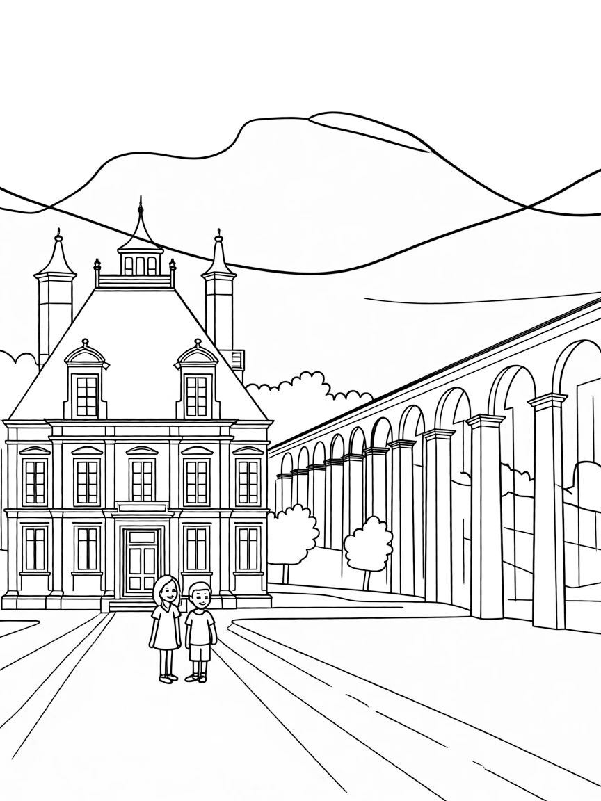 (France) Château de Maintenon and its aqueduct
