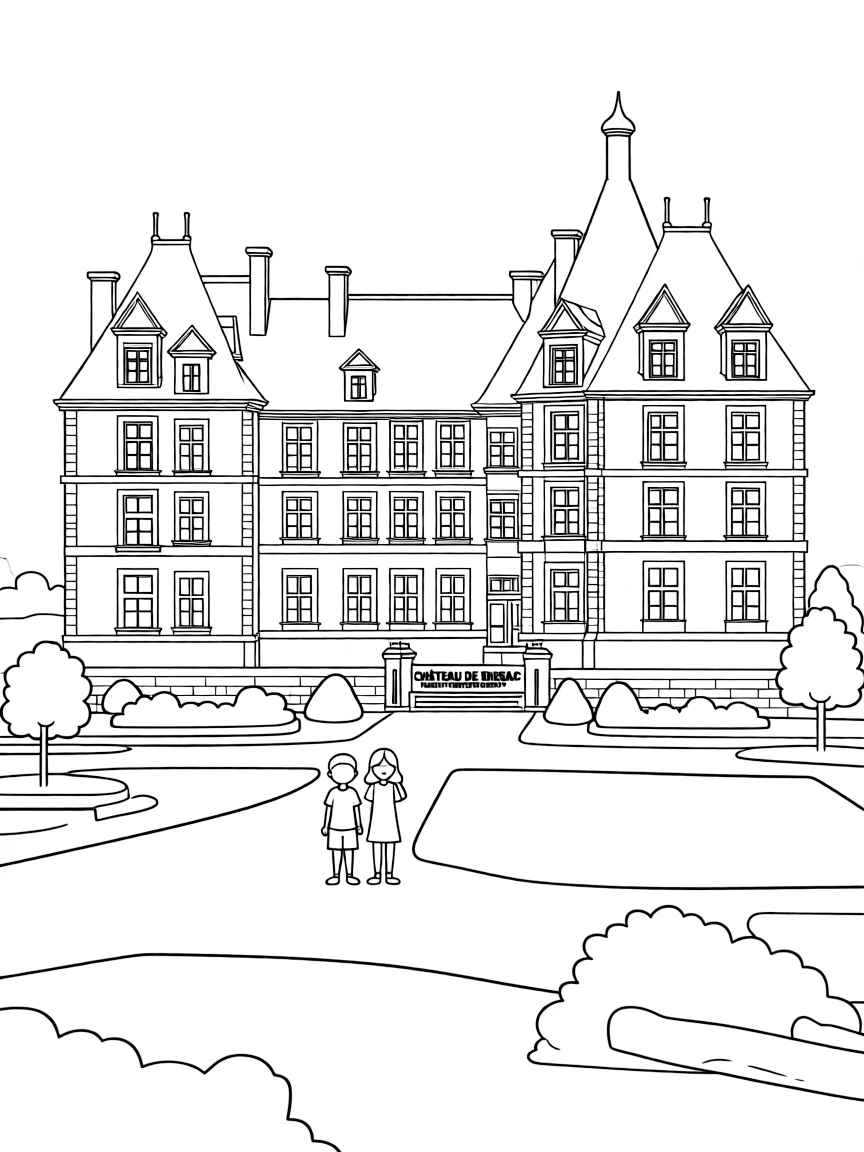 (France) Château de Brissac "Giant of Loire Valley"