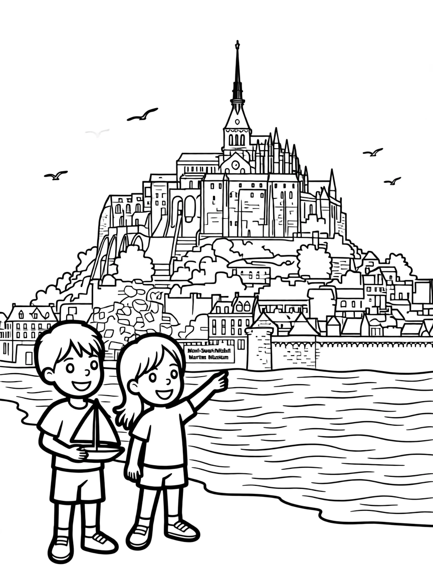 (France) Mont-Saint-Michel maritime museum