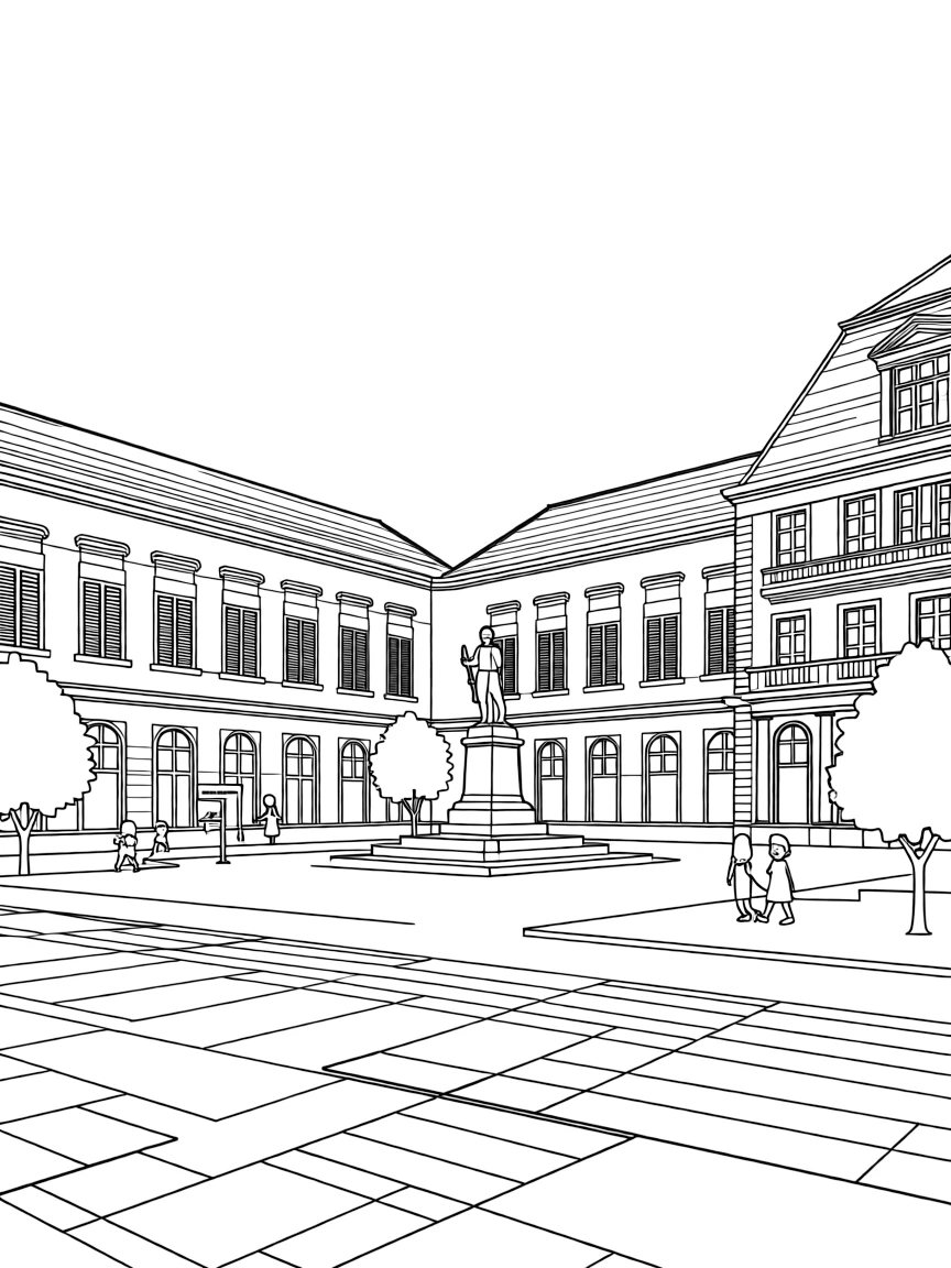 (France) Invalides military museum courtyard