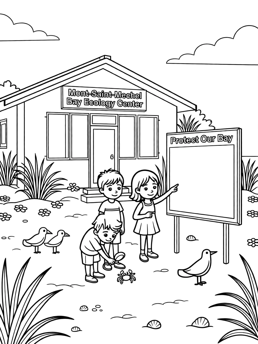 (France) Mont-Saint-Michel bay ecology center