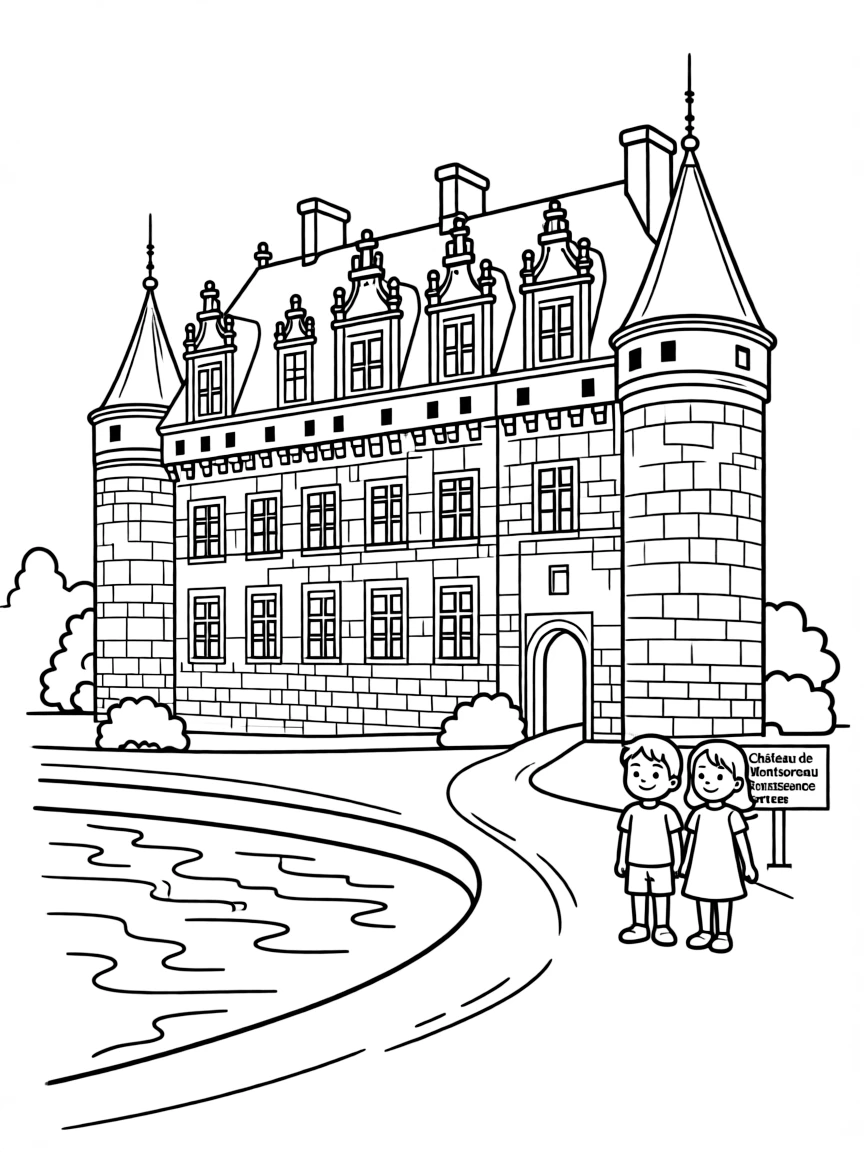 (France) Château de Montsoreau Renaissance fortress