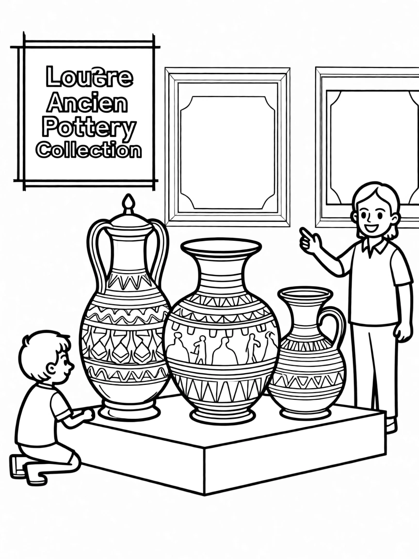 (France) Louvre ancient Greek pottery collection