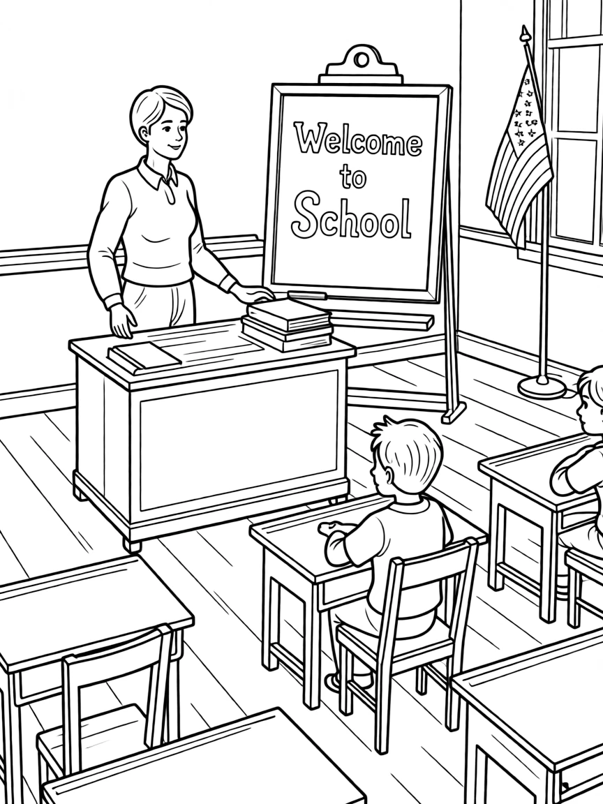 (Massachusetts) Teacher in a one-room schoolhouse