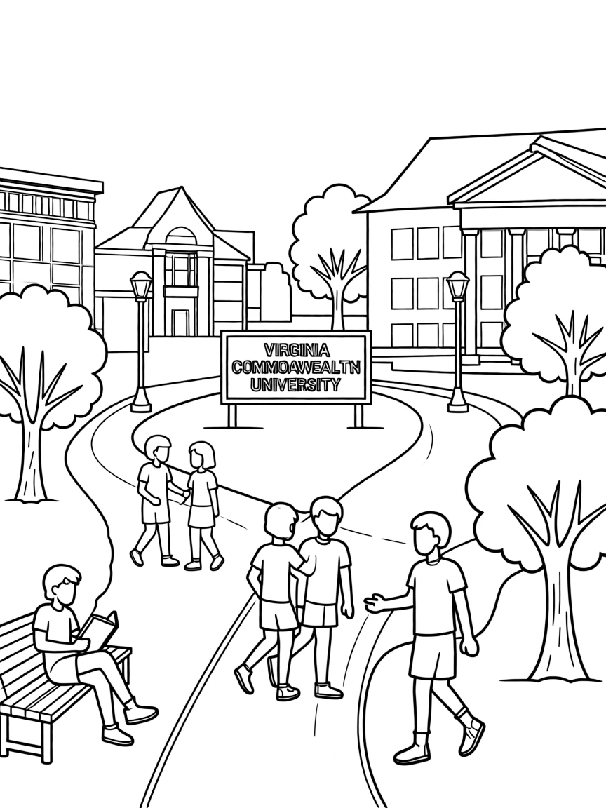 (Virginia) Virginia Commonwealth University campus
