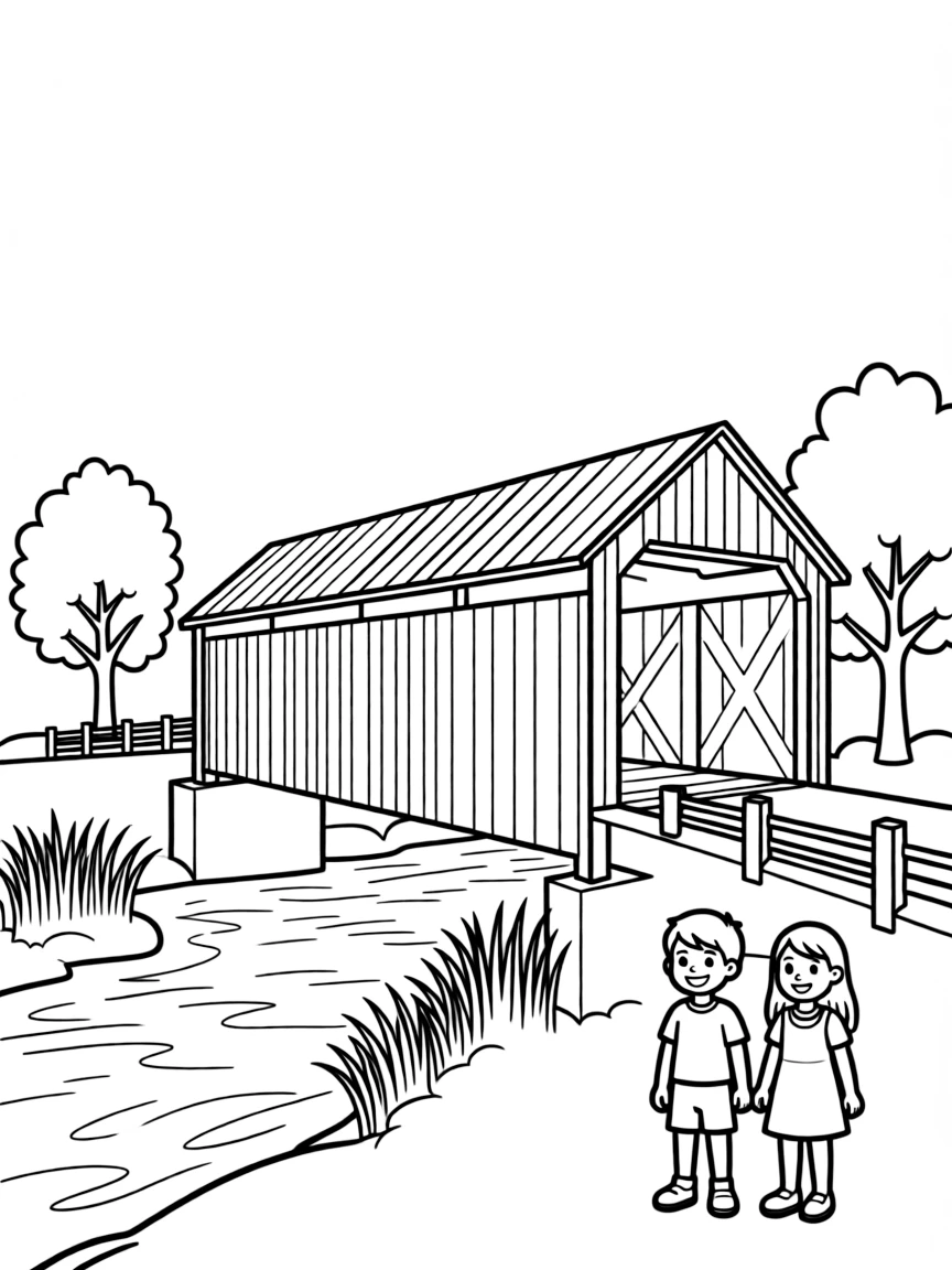 (Iowa) The famous covered bridges of Madison County