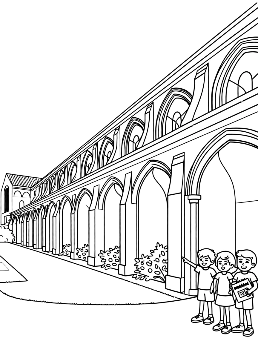 (UK, United Kingdom) Winchester Cathedral with longest nave