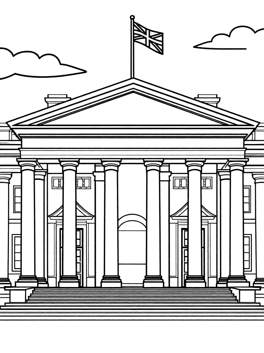 (UK, United Kingdom) Royal Exchange with classical columns
