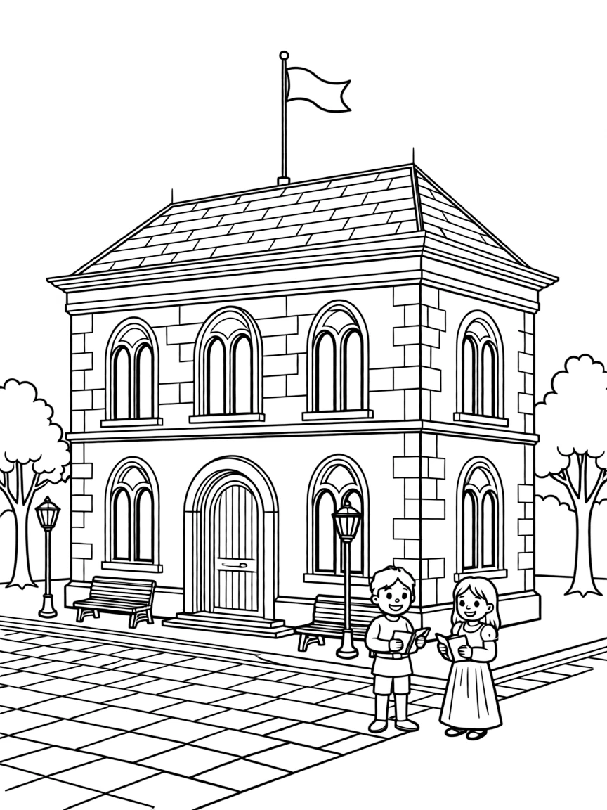(UK, United Kingdom) Guildhall with medieval great hall