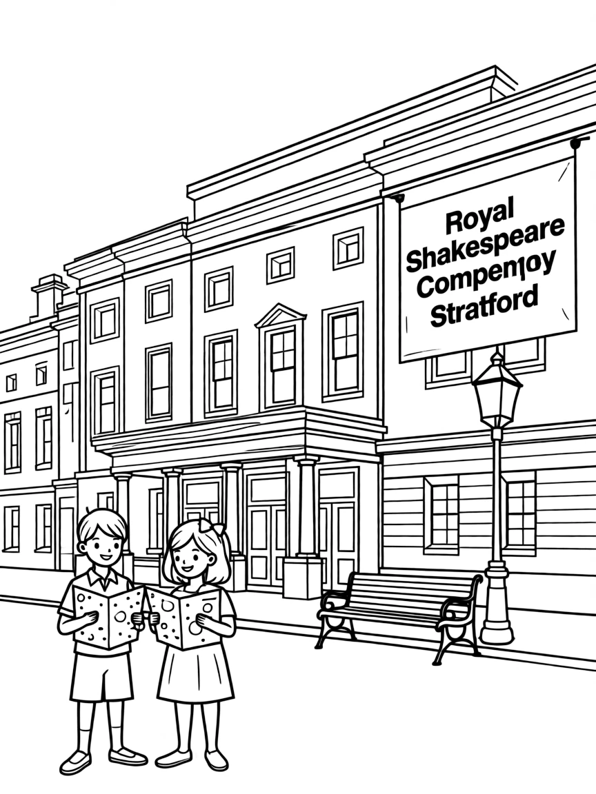 (UK, United Kingdom) Royal Shakespeare Company Stratford