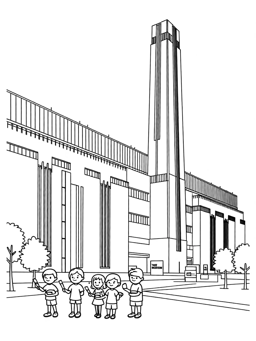 (UK, United Kingdom) Tate Modern in former power station