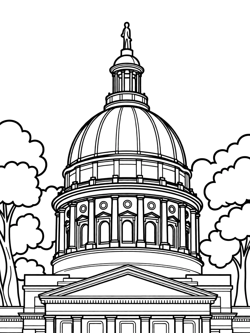 (Georgia) The dome of the Georgia State Capitol