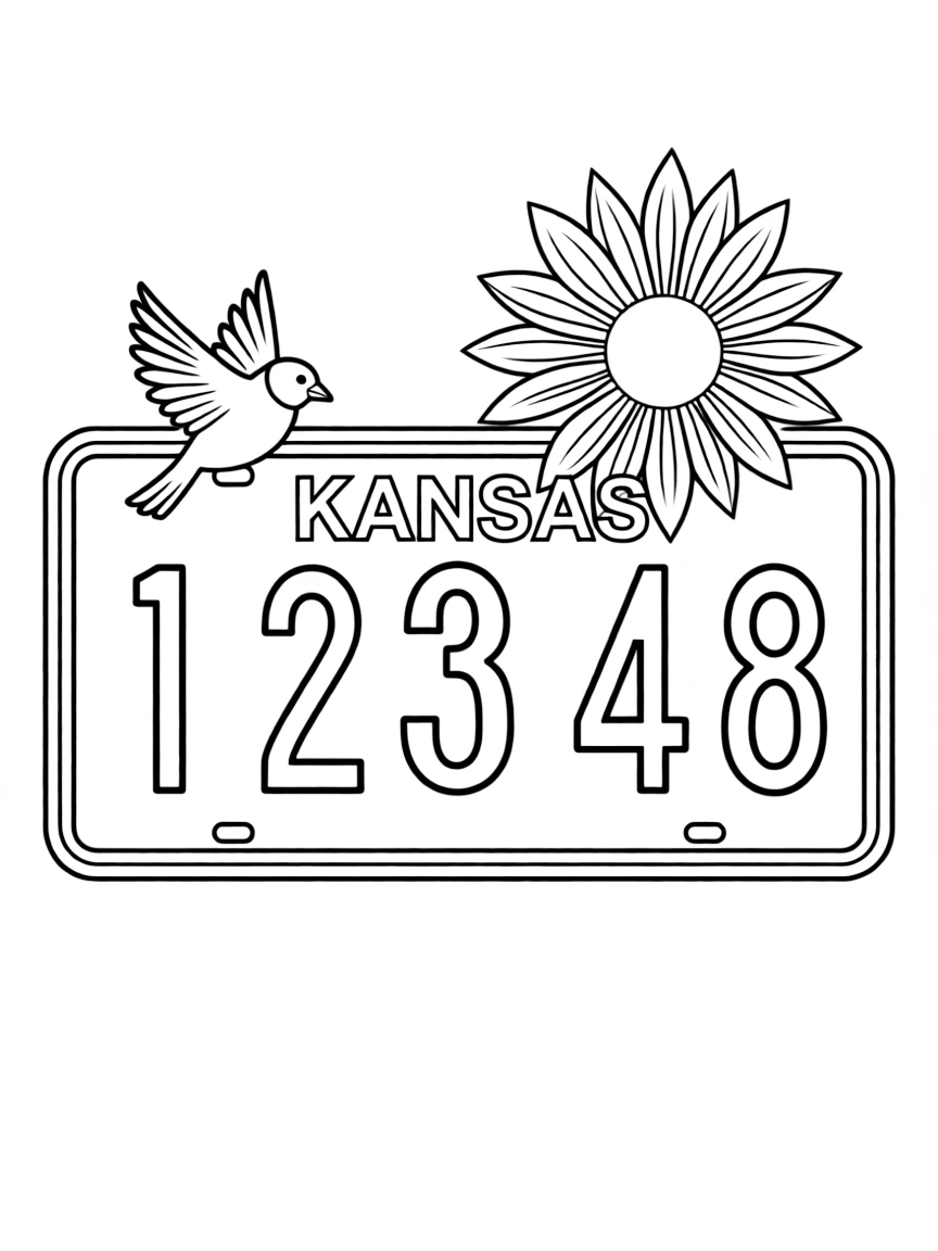 (Kansas) Kansas license plate design