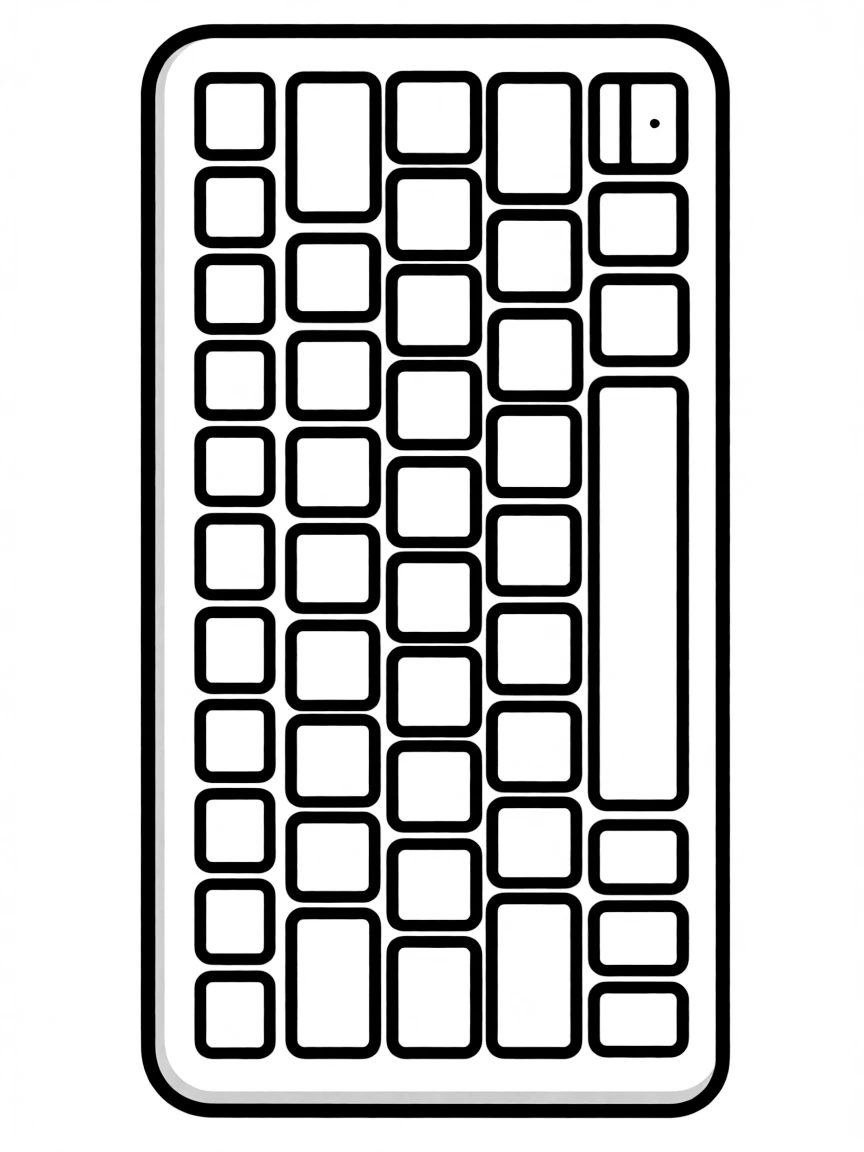 a computer keyboard