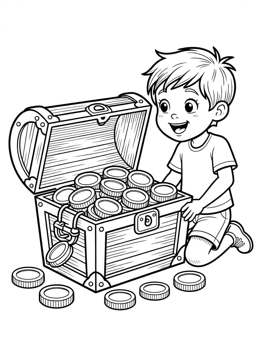 collection of gold coins