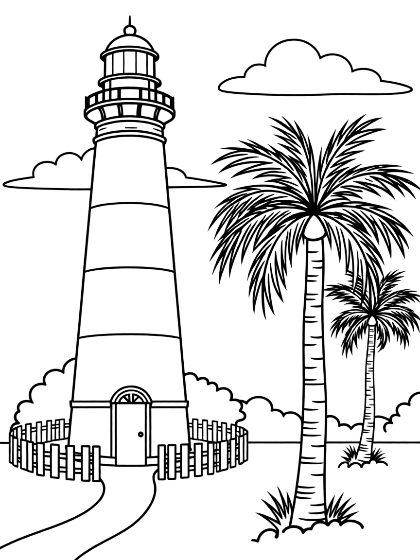 (South Carolina) Lighthouse at Hilton Head Island