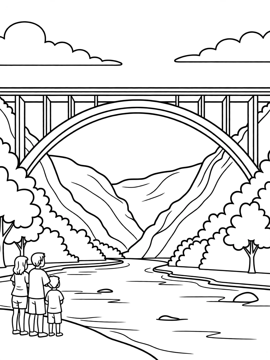(West Virginia) The New River Gorge Bridge