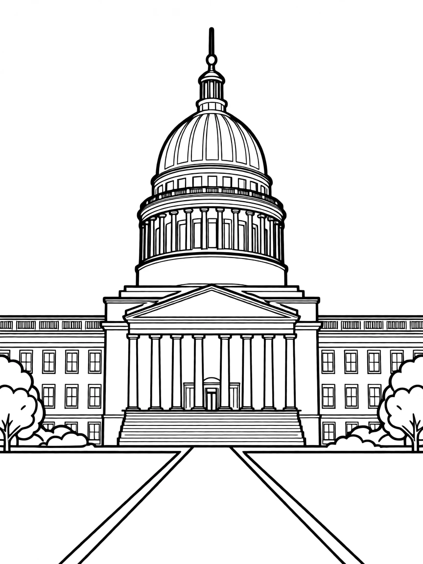(West Virginia) The state capitol building in Charleston