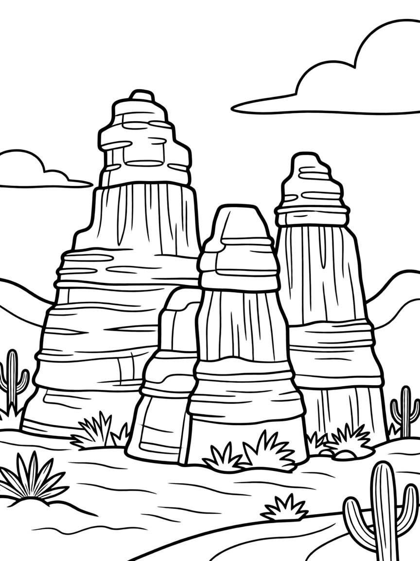 (Nevada) Red Rock Canyon rock formations