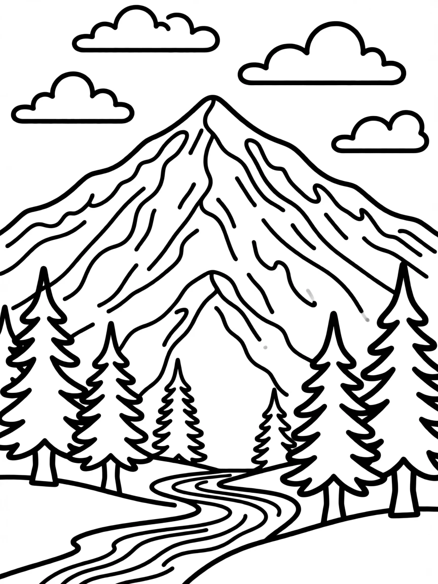 (Nevada) Snow-capped Mount Charleston
