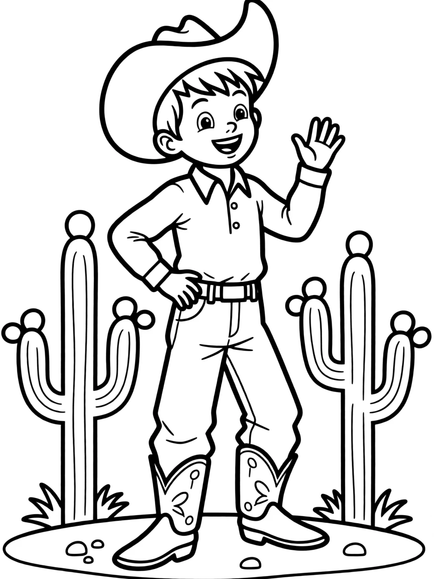 (Nevada) A cowboy hat and boots