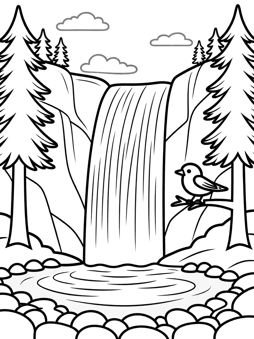 (Oregon) Columbia River Gorge waterfall