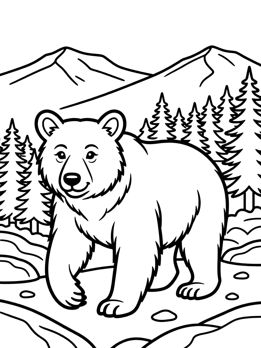 (Tennessee) A black bear in the Great Smoky Mountains