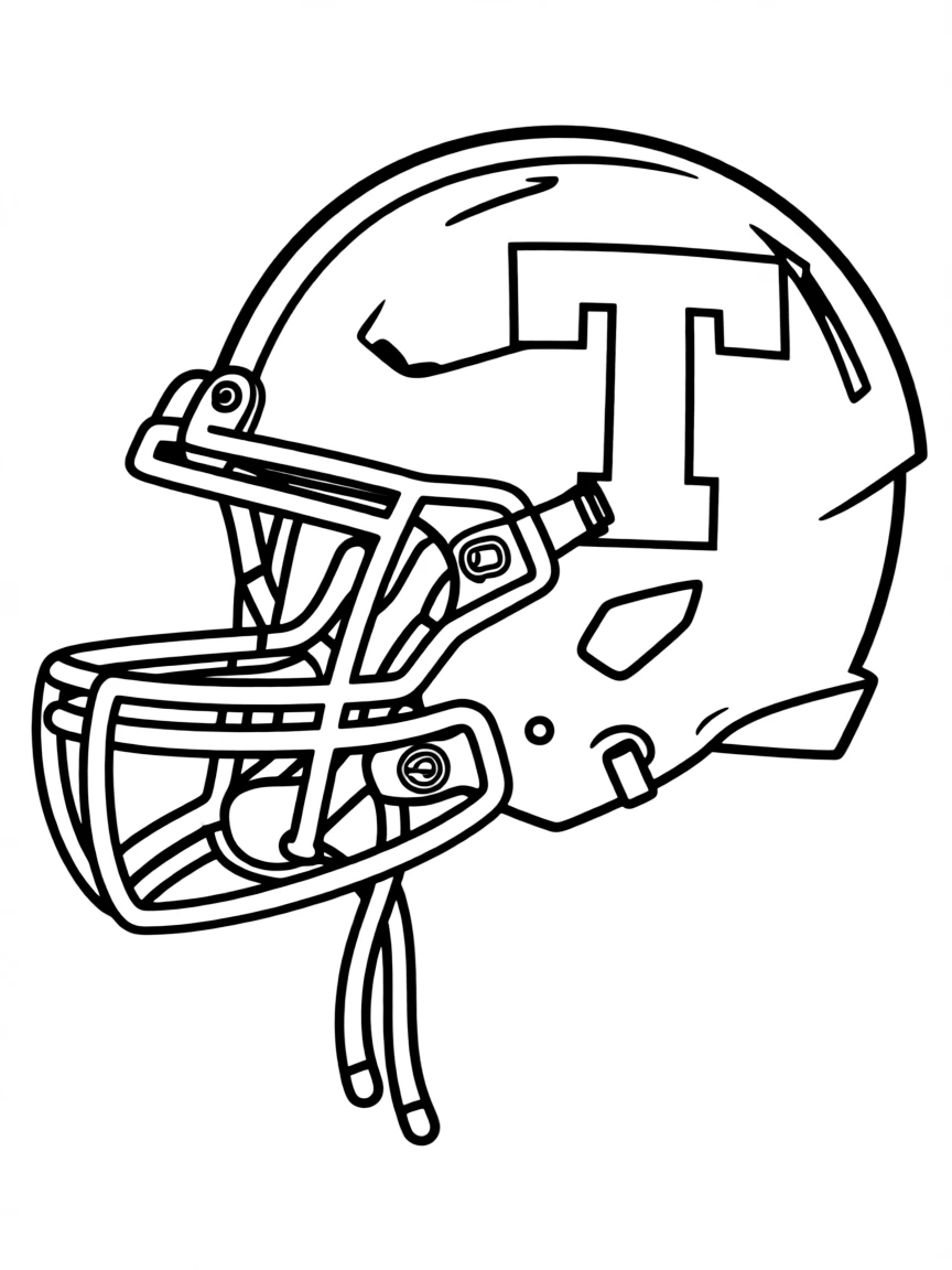 (Tennessee) University of Tennessee Volunteers football helmet