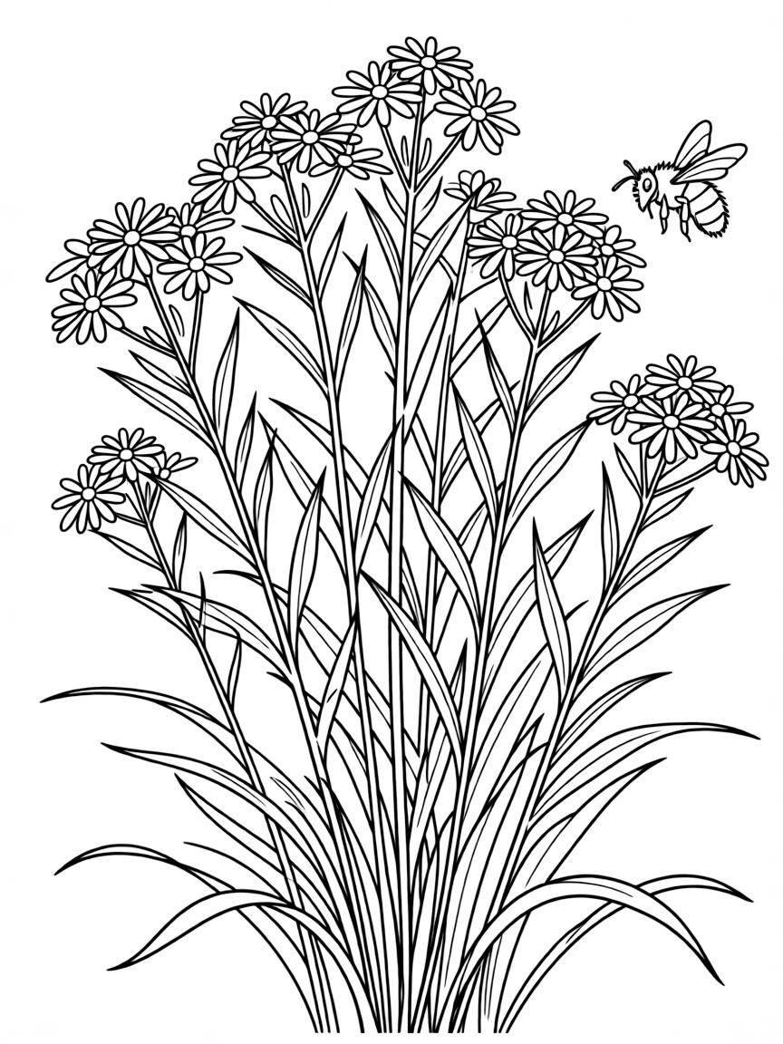 (Nebraska) Nebraska state flower: Goldenrod