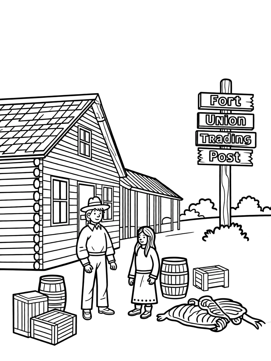 (North Dakota) Fort Union Trading Post