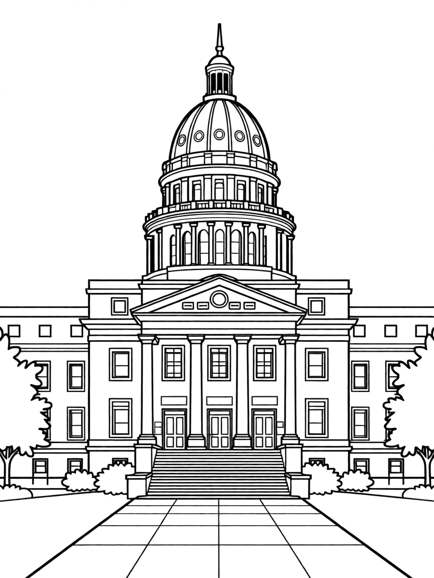(North Dakota) The North Dakota Capitol building