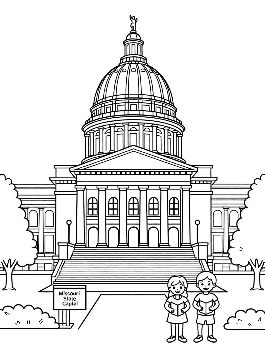 (Missouri) The Missouri State Capitol building