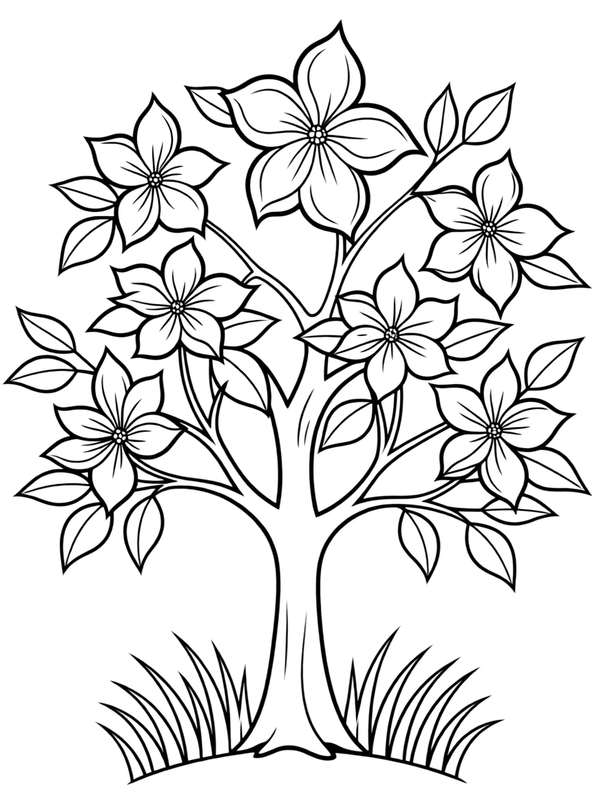 (Missouri) State tree: Flowering Dogwood in bloom