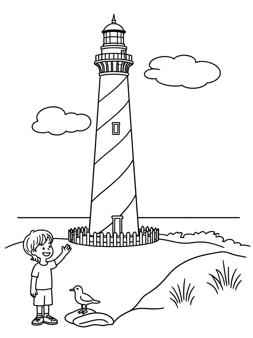 (North Carolina) Lighthouse at Cape Hatteras