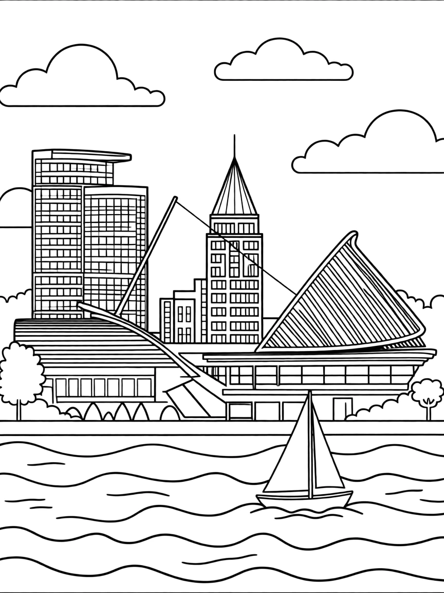 (Wisconsin) The Milwaukee skyline