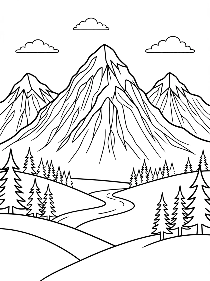 (Montana) The majestic Rocky Mountains in Montana