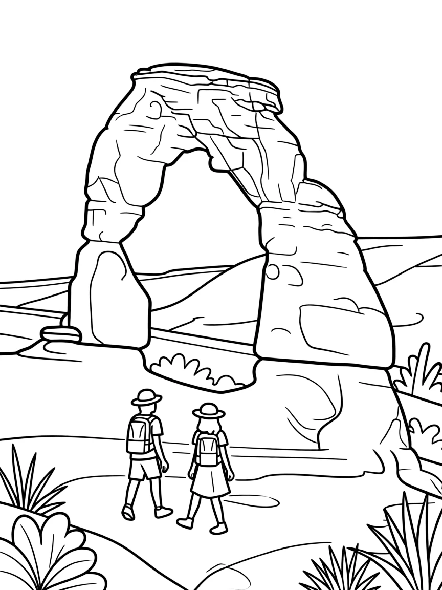 (Utah) Delicate Arch in Arches National Park