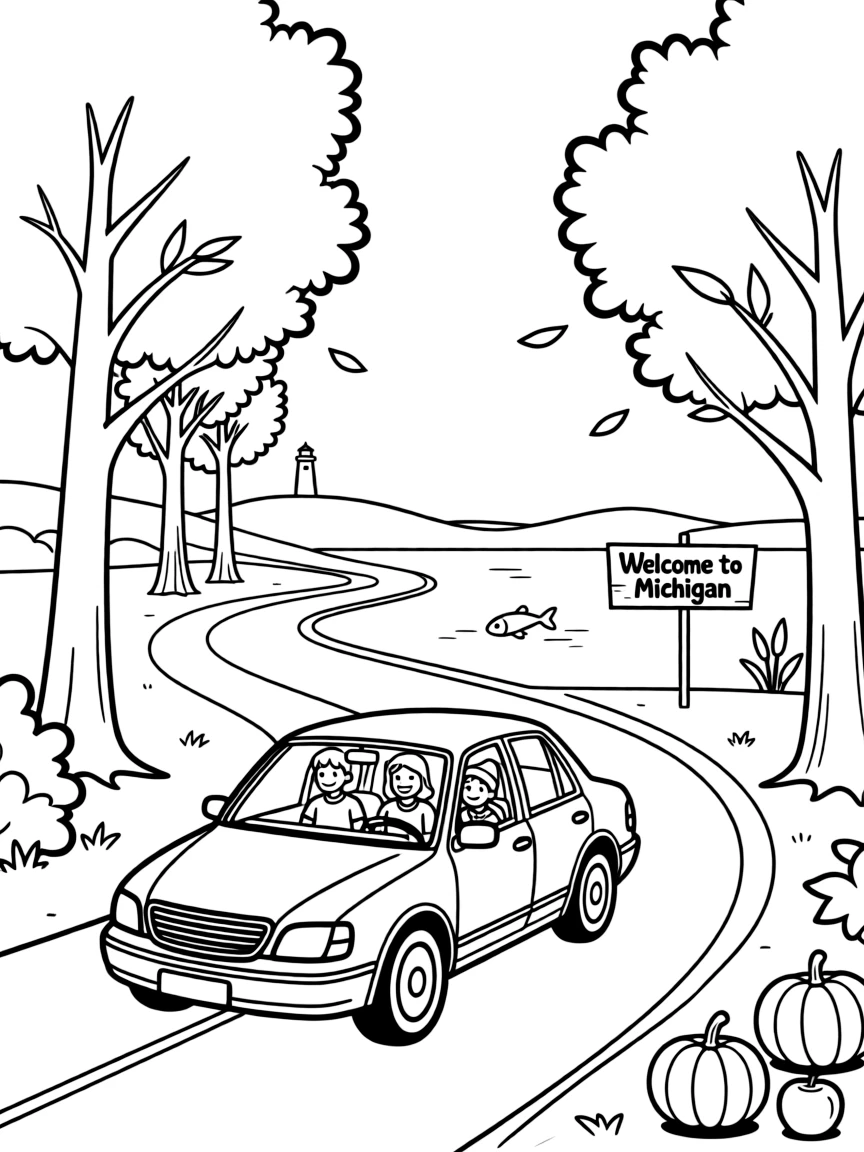 (Michigan) An autumn road trip through Michigan
