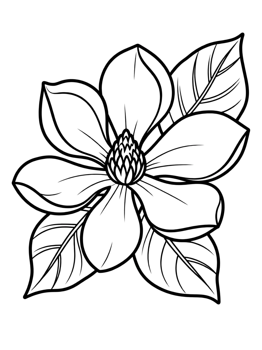 (Mississippi) Magnolia flower – Mississippi's state flower