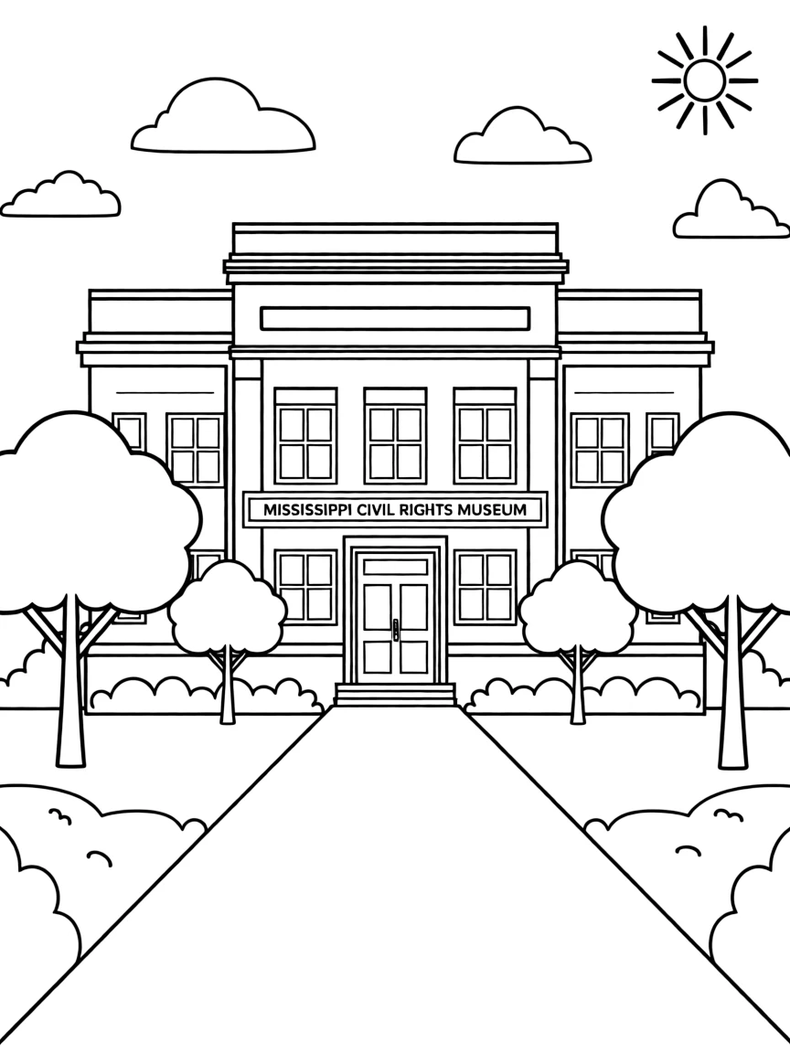(Mississippi) Civil Rights Museum building in Jackson