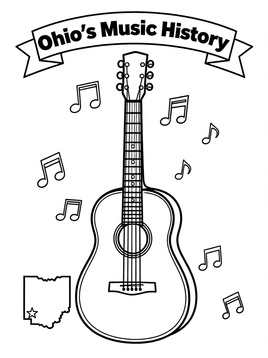 (Ohio) A guitar to represent Ohio’s music history