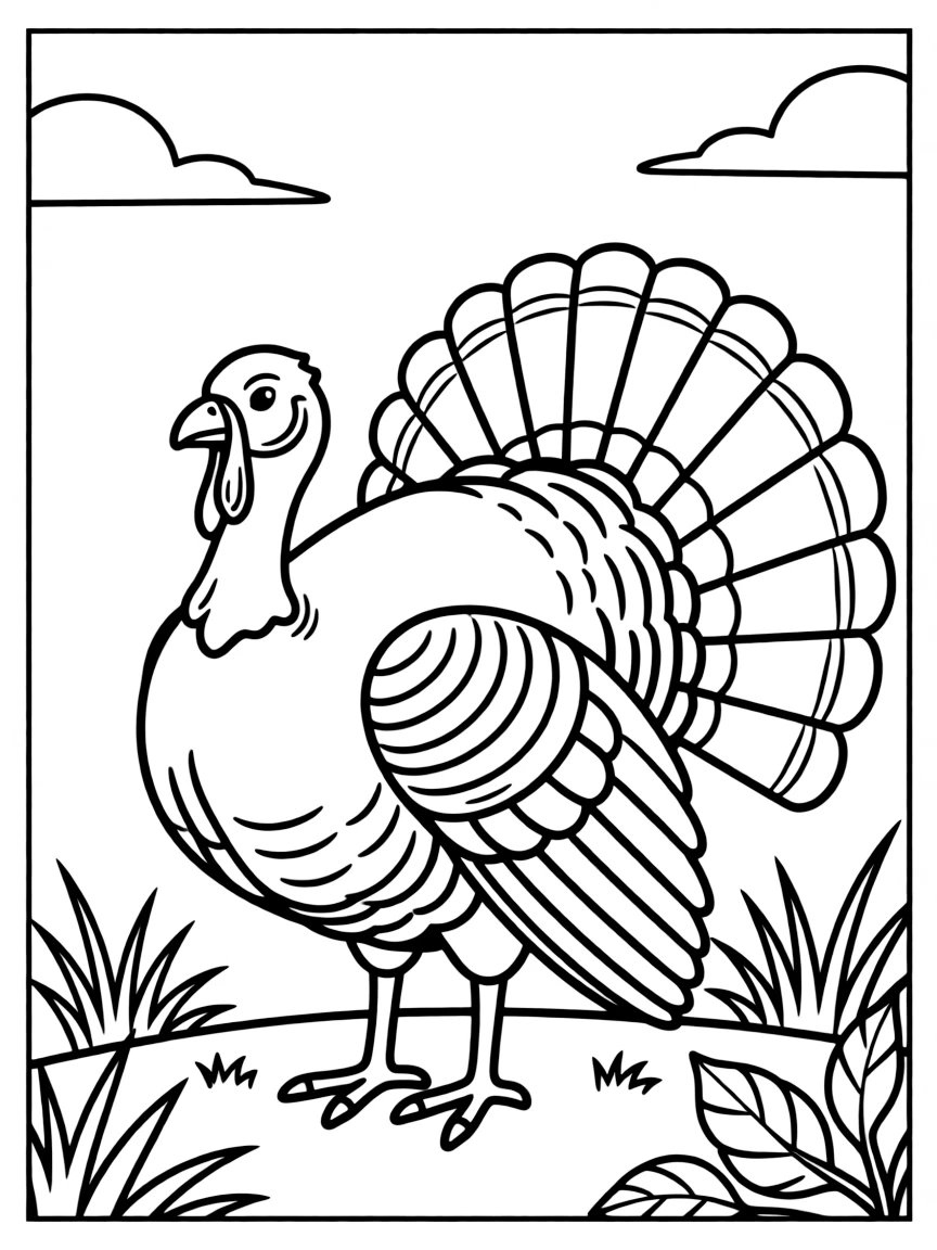(Oklahoma) Turkey, a common Oklahoma bird