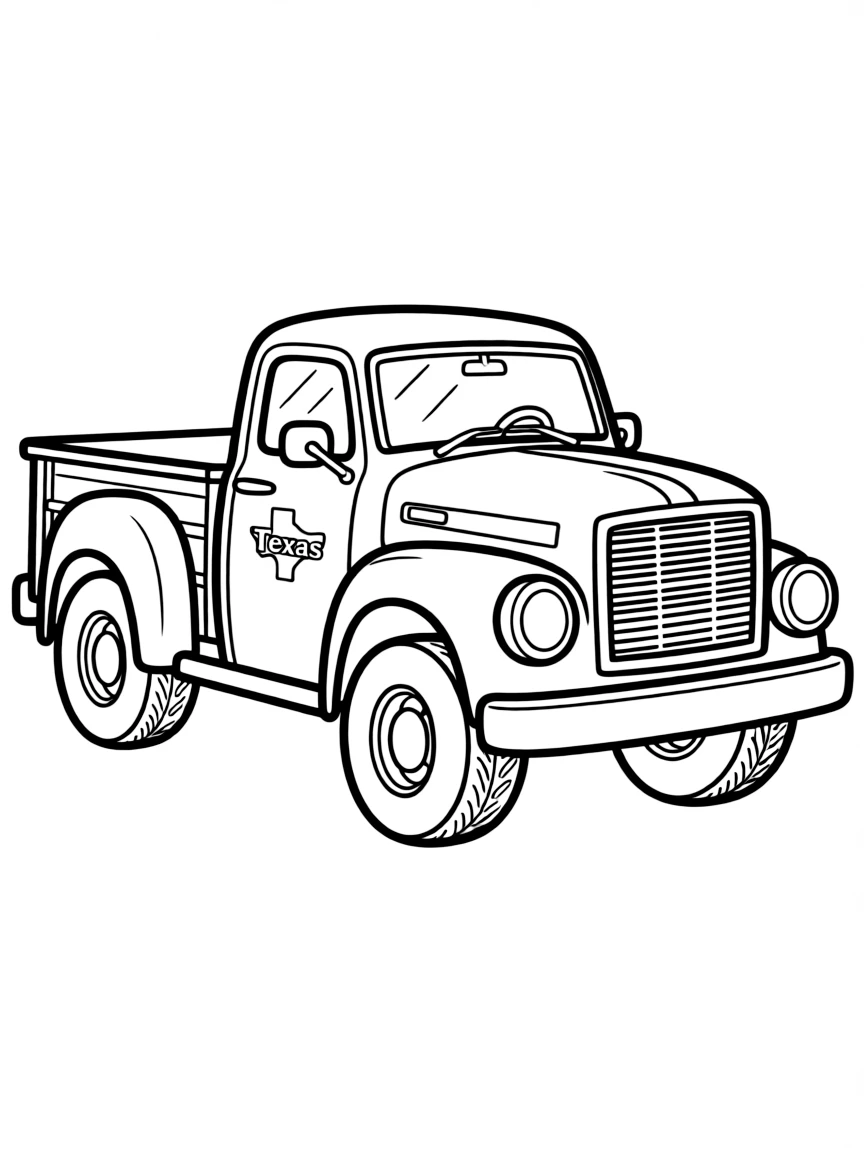 (Texas) A classic Texas pickup truck