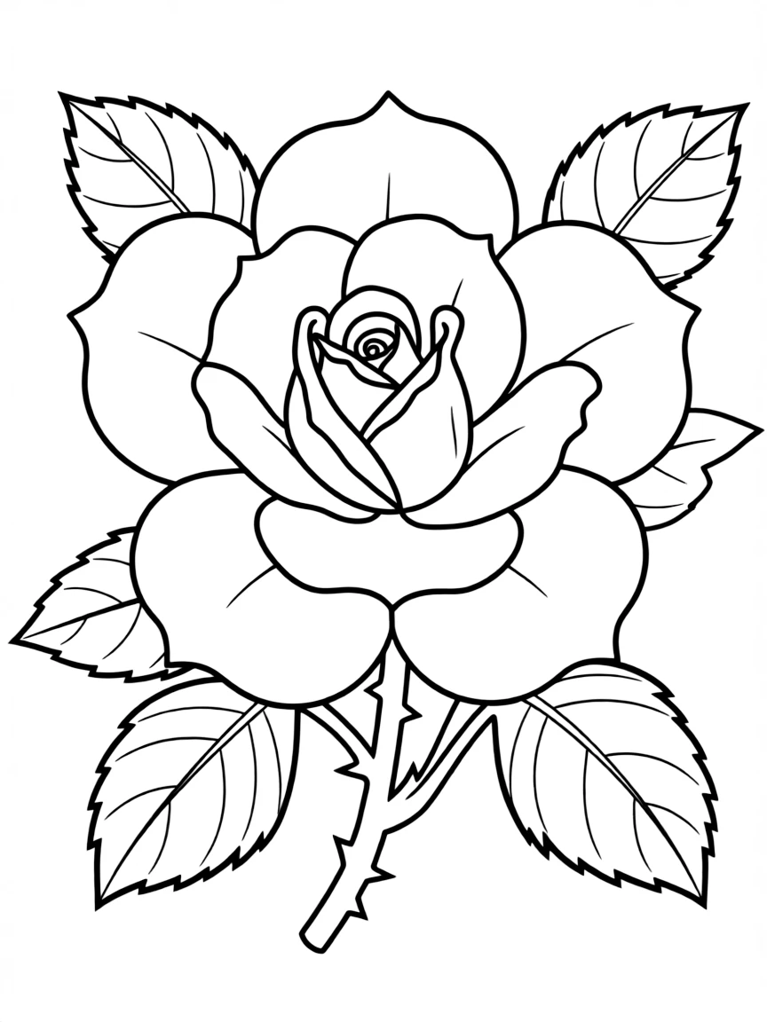 (United Kingdom) A Tudor rose, the red and white floral symbol of England
