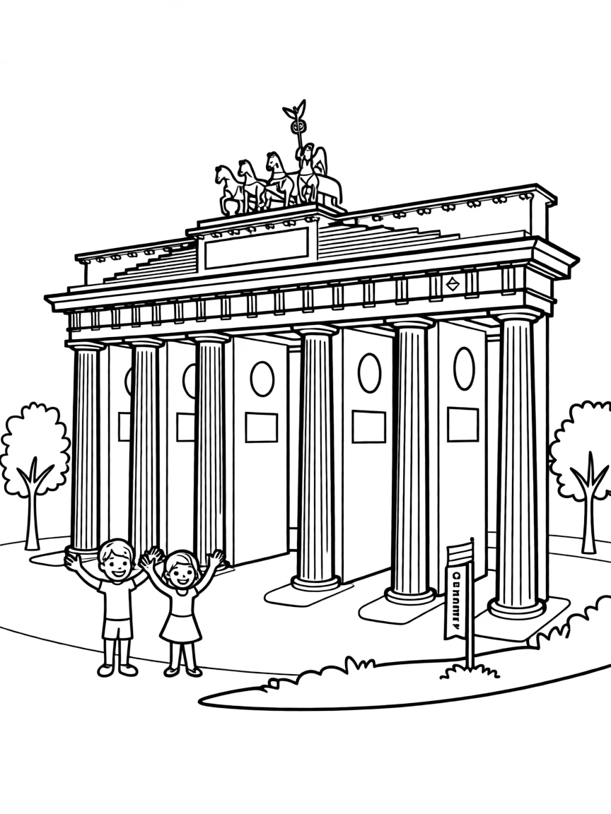 (Germany) The Brandenburg Gate in Berlin