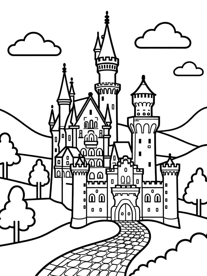 (Germany) Neuschwanstein Castle, a fairytale castle in Bavaria