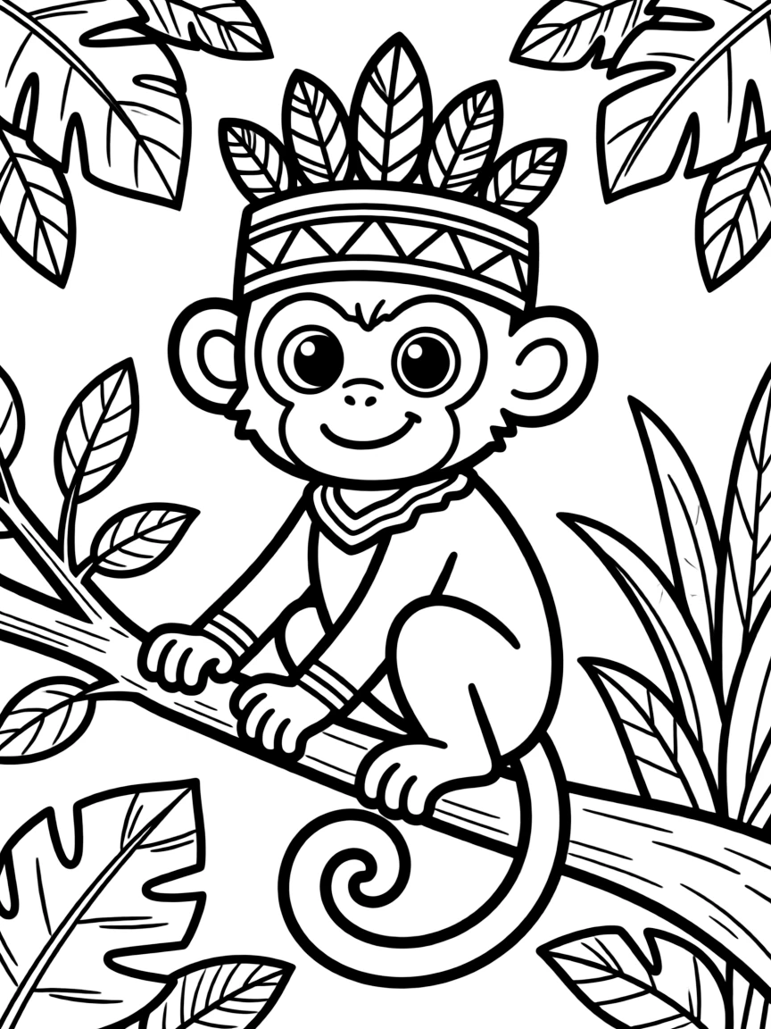 A Mayan monkey