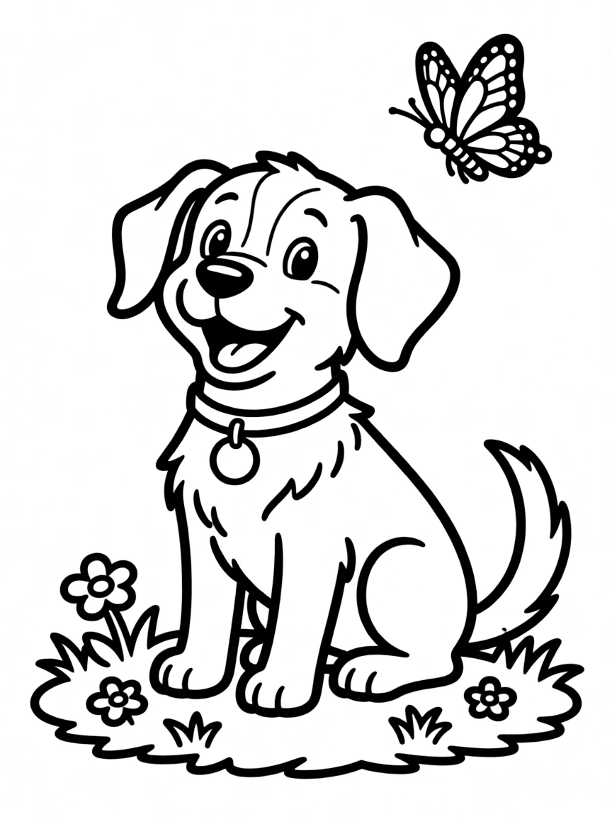 a dog